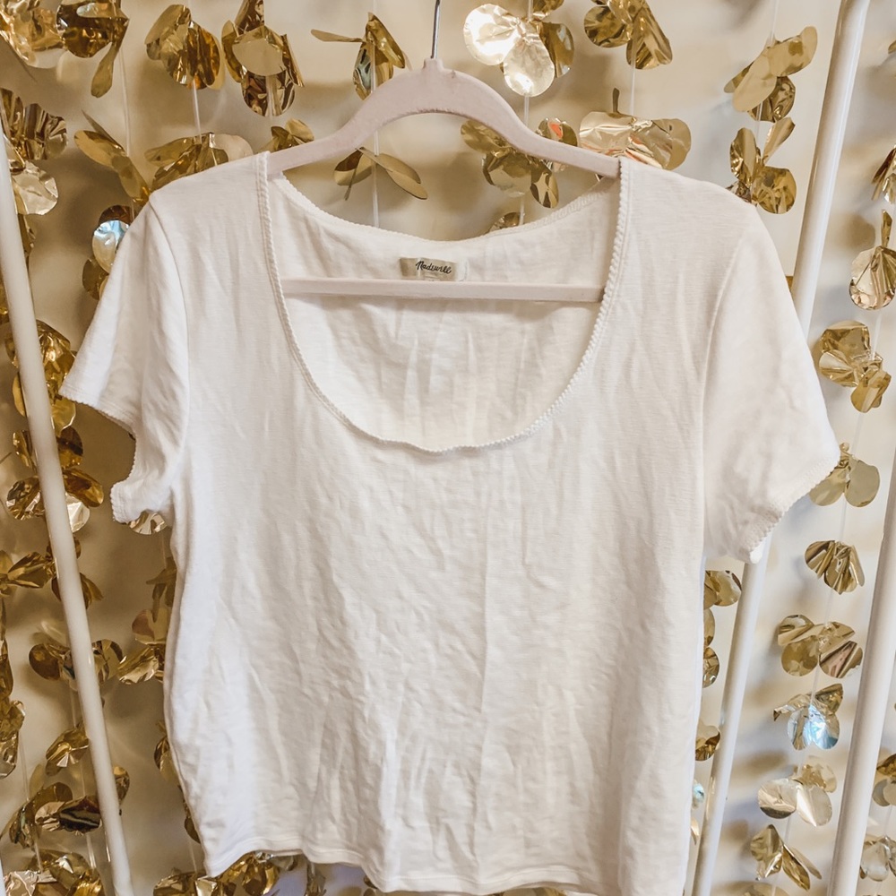 White madewell tee